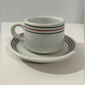 Vintage Iroquois Syracuse NY Restaurant Ware Mug and Saucer